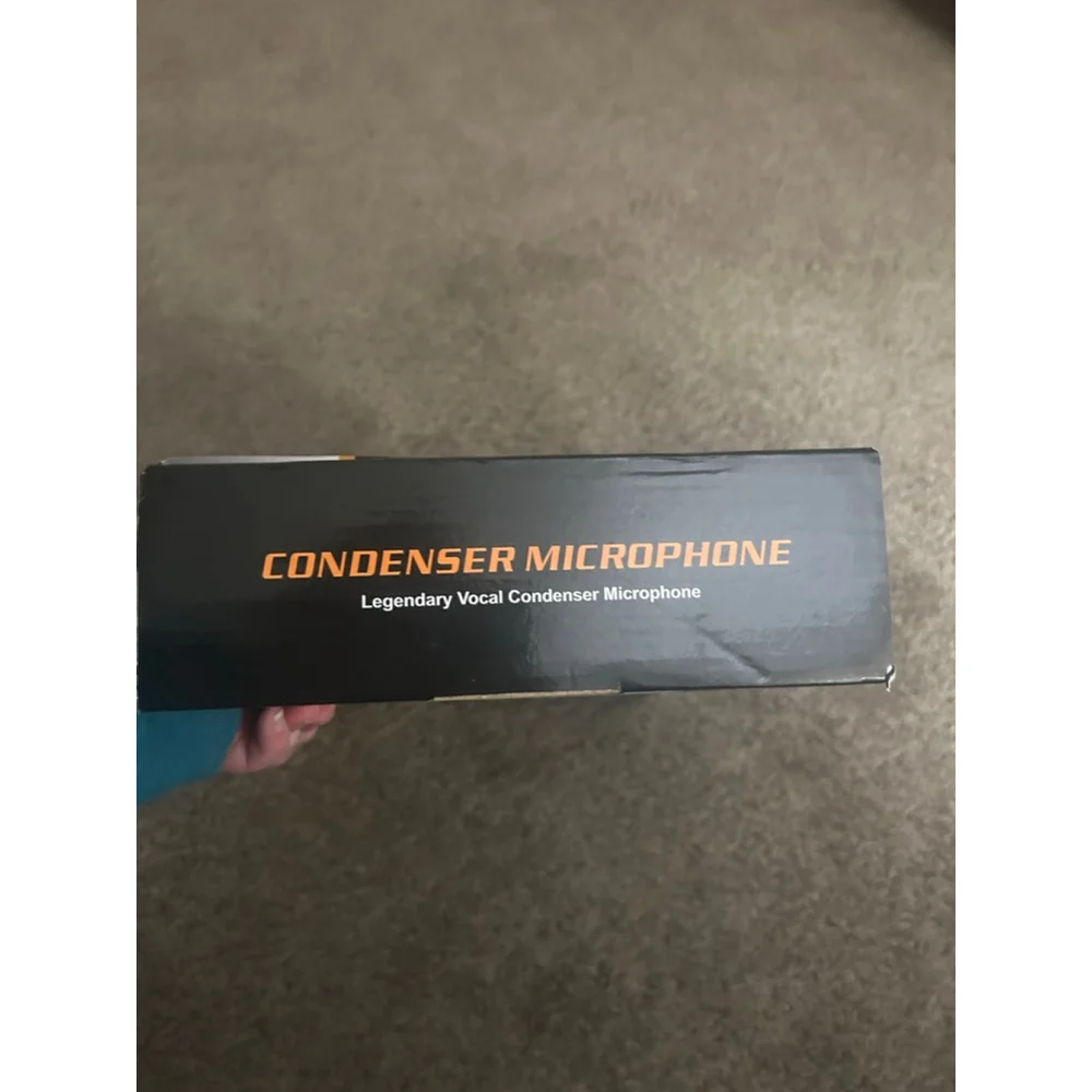 Unbranded Black Professional Condenser Microphone Kit One Size